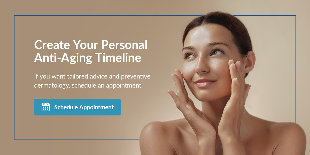 create your personal antiaging timeline