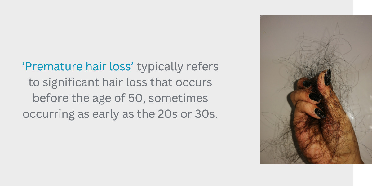 premature hair loss